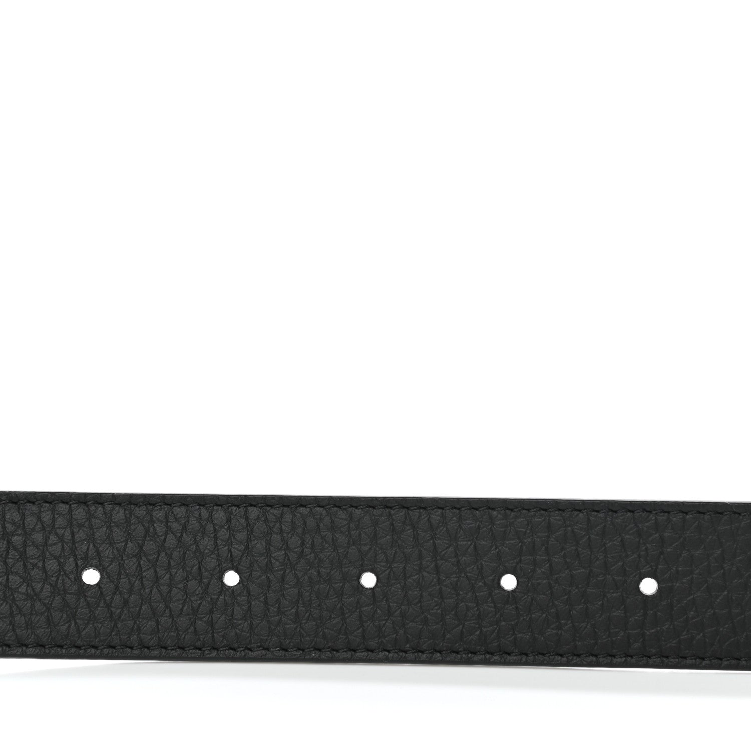 Louis Vuitton Calfskin 30mm LV Initiales Belt 80 32 Black 5 of 6