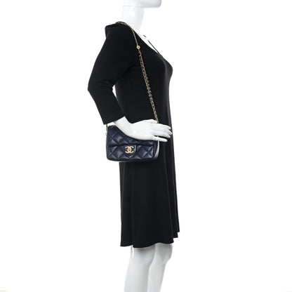 Chanel Iridescent Caviar Quilted Mini My Perfect Flap Black 2 of 11