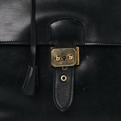 Hermes Box Sac a Depeche 38 Briefcase Black 19 of 20