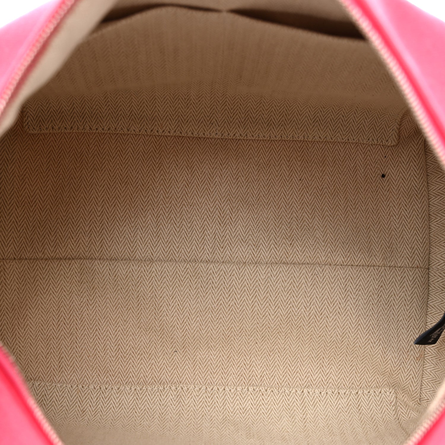 Hermes Canvas Large Bride-A-Brac Pouch Hibiscus 5 of 6