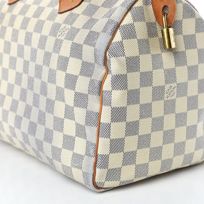 Louis Vuitton Damier Azur Speedy 30 20 of 22