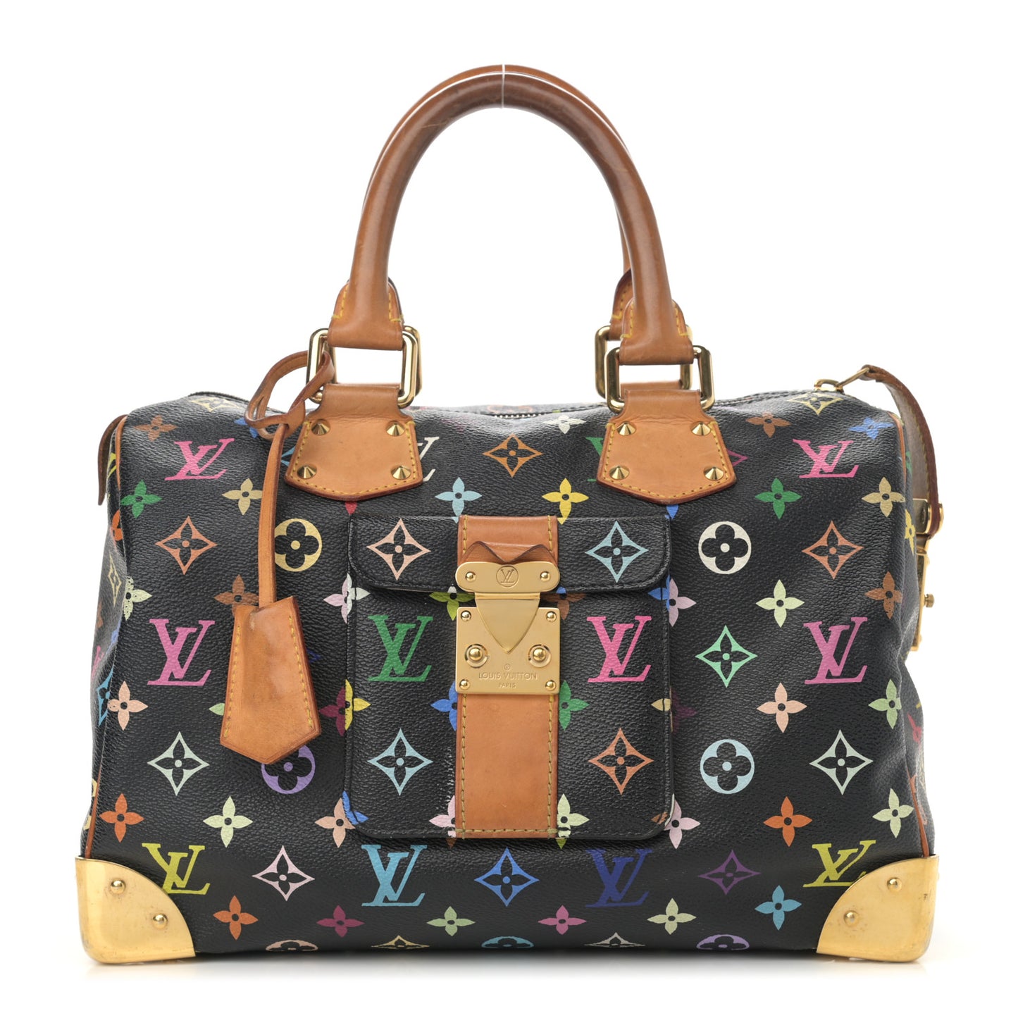 Monogram Multicolor Speedy 30 Black