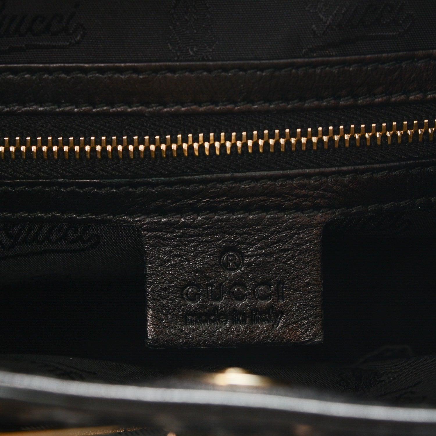 Gucci Dialux Queen Bow Hobo Black 6 of 7