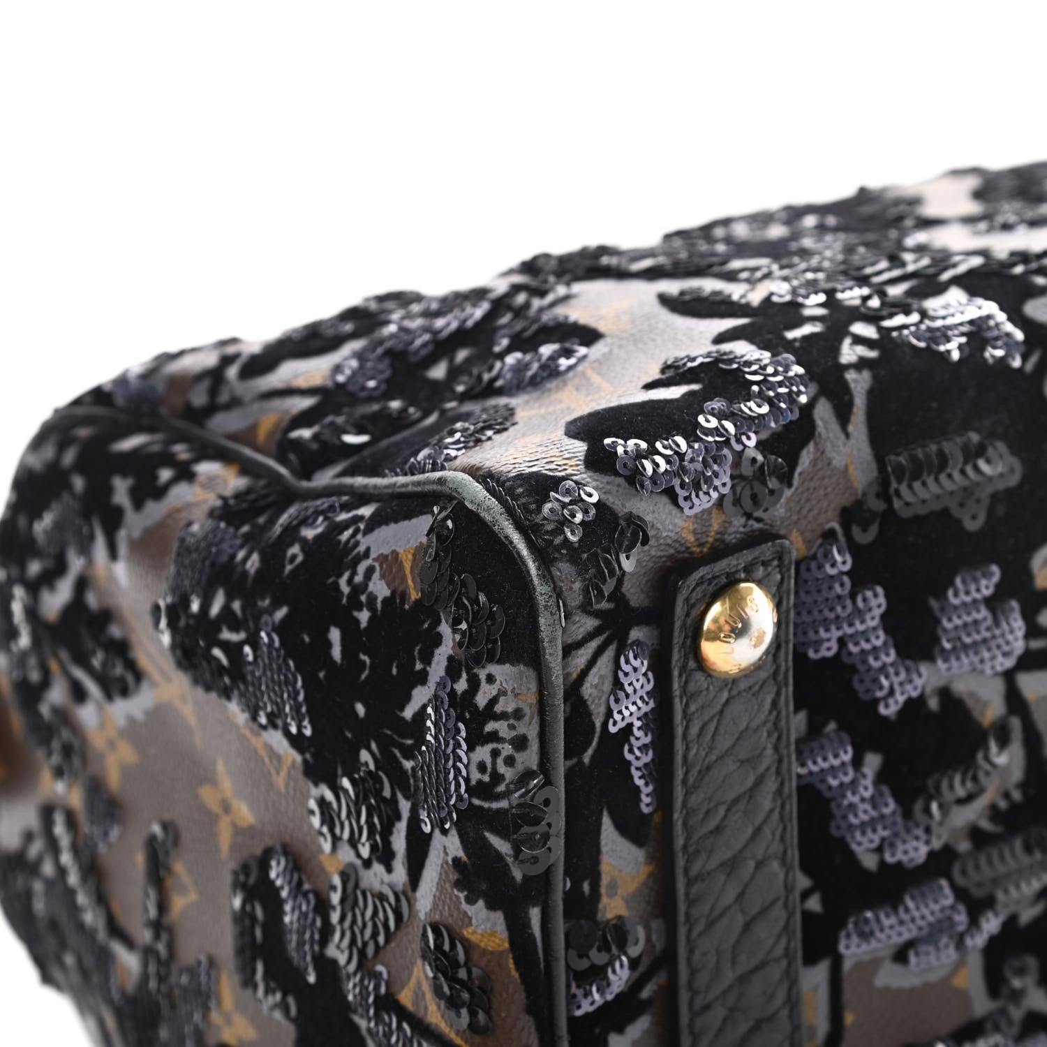 Louis Vuitton Monogram Fleur De Jais Sequins Speedy 30 11 of 19