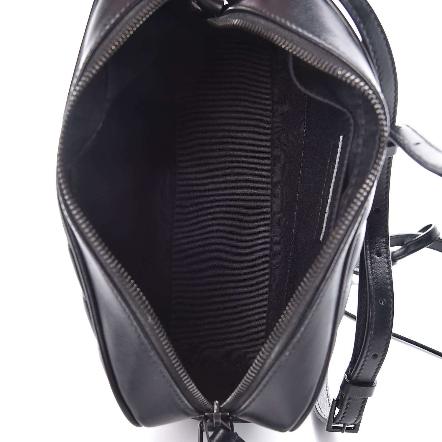 Saint Laurent Calfskin Matelasse Monogram Lou Camera Bag Black 7 of 12