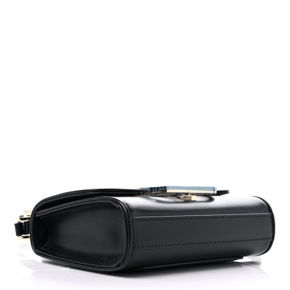 Valentino Garavani Smooth Calfskin Small VLogo Shoulder Bag Black 4 of 9