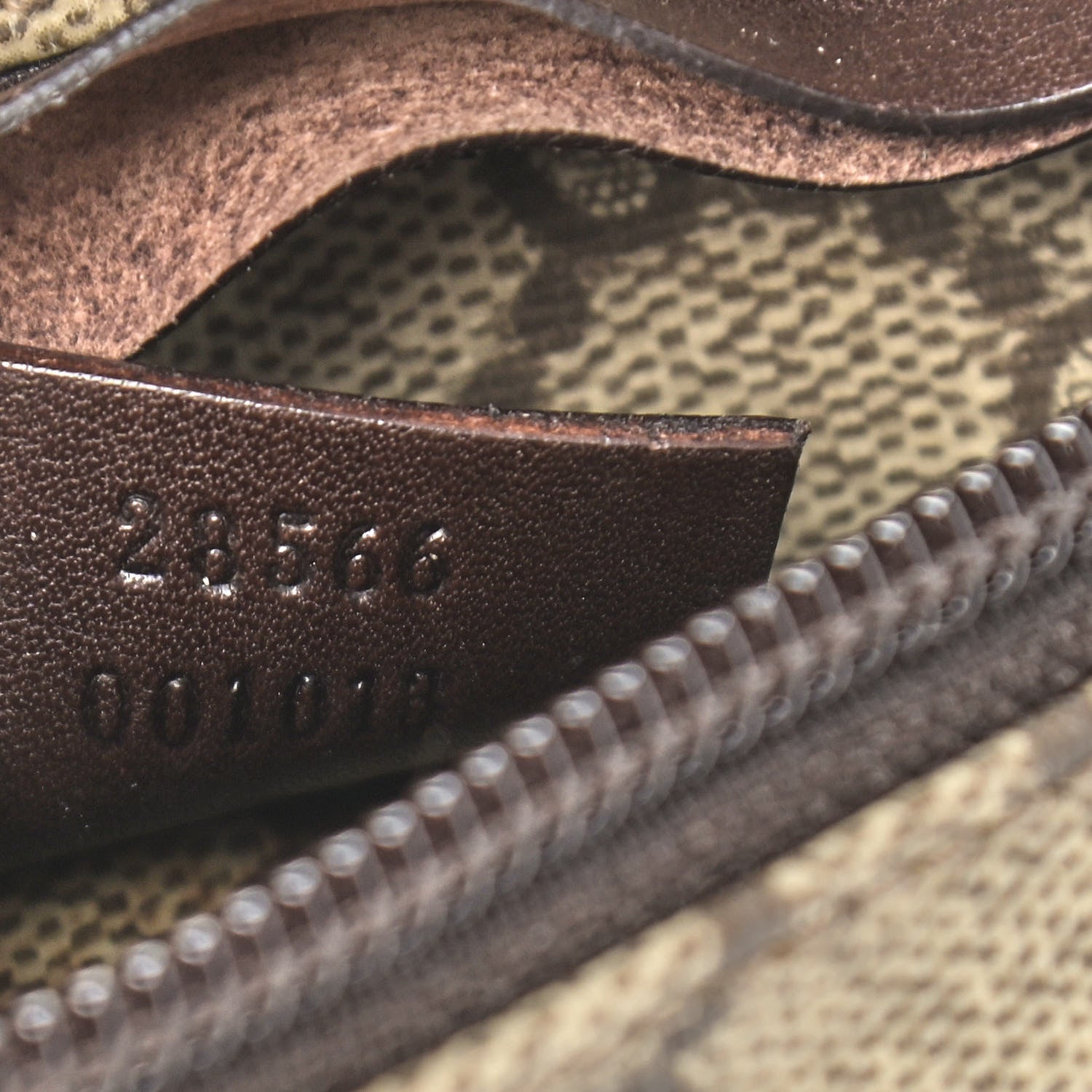Gucci GG Plus Monogram Double Pocket Belt Bag Dark Brown 9 of 12