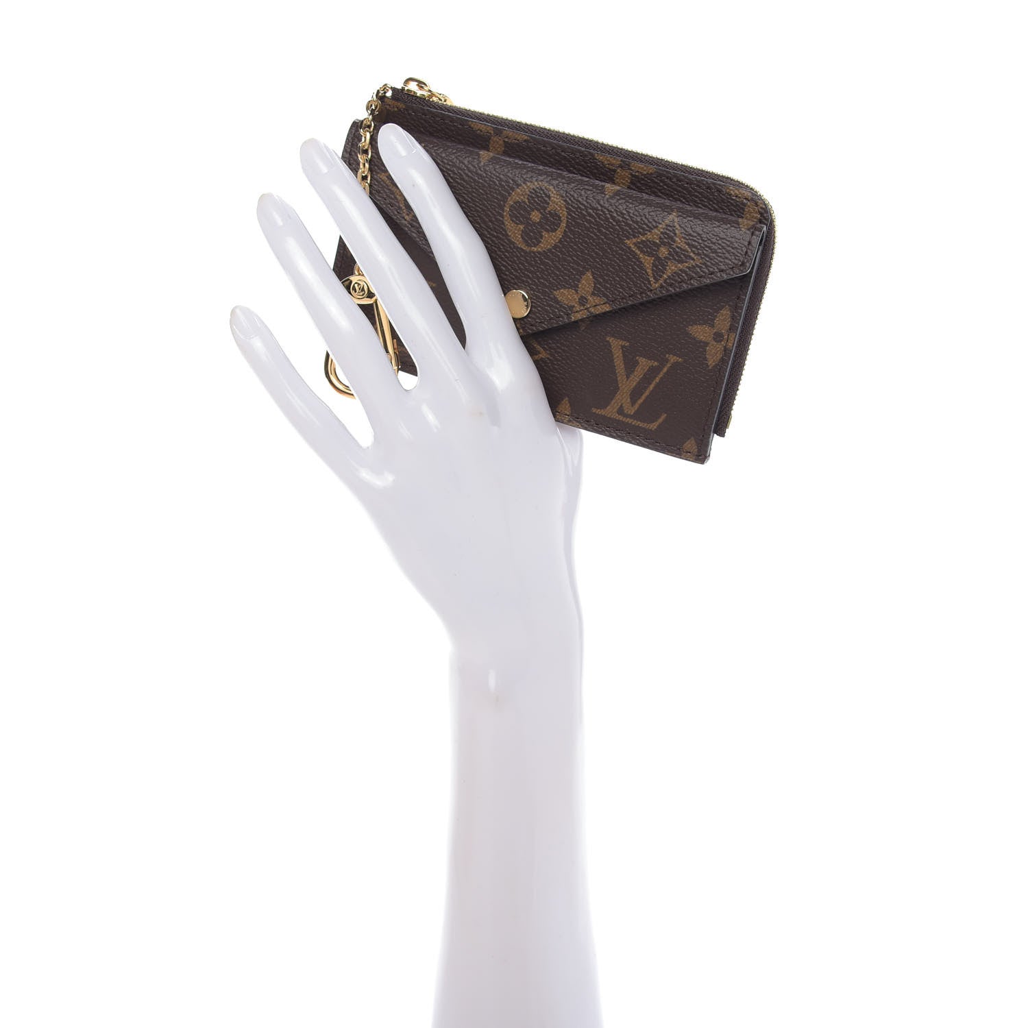 Louis Vuitton Monogram Recto Verso Card Holder Black 2 of 8