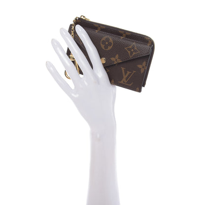 Louis Vuitton Monogram Recto Verso Card Holder Black 2 of 8