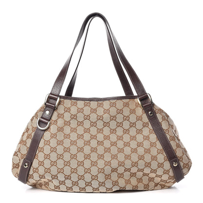 Gucci Monogram Medium Abbey Shoulder Bag Dark Brown 1 of 7