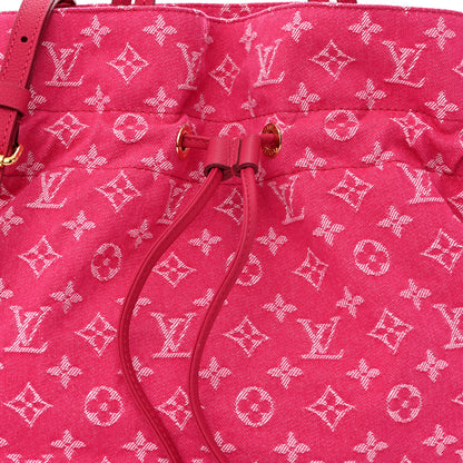 Louis Vuitton Denim Noefull MM Rose Indien 8 of 10