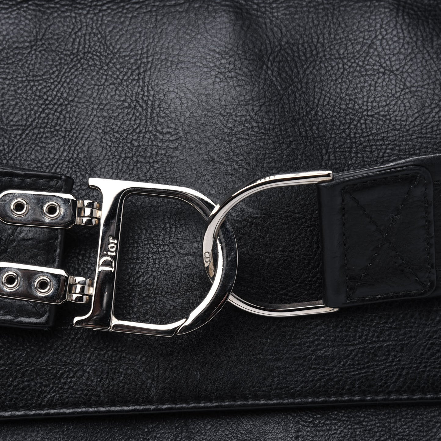 Calfskin CD Tote Black
