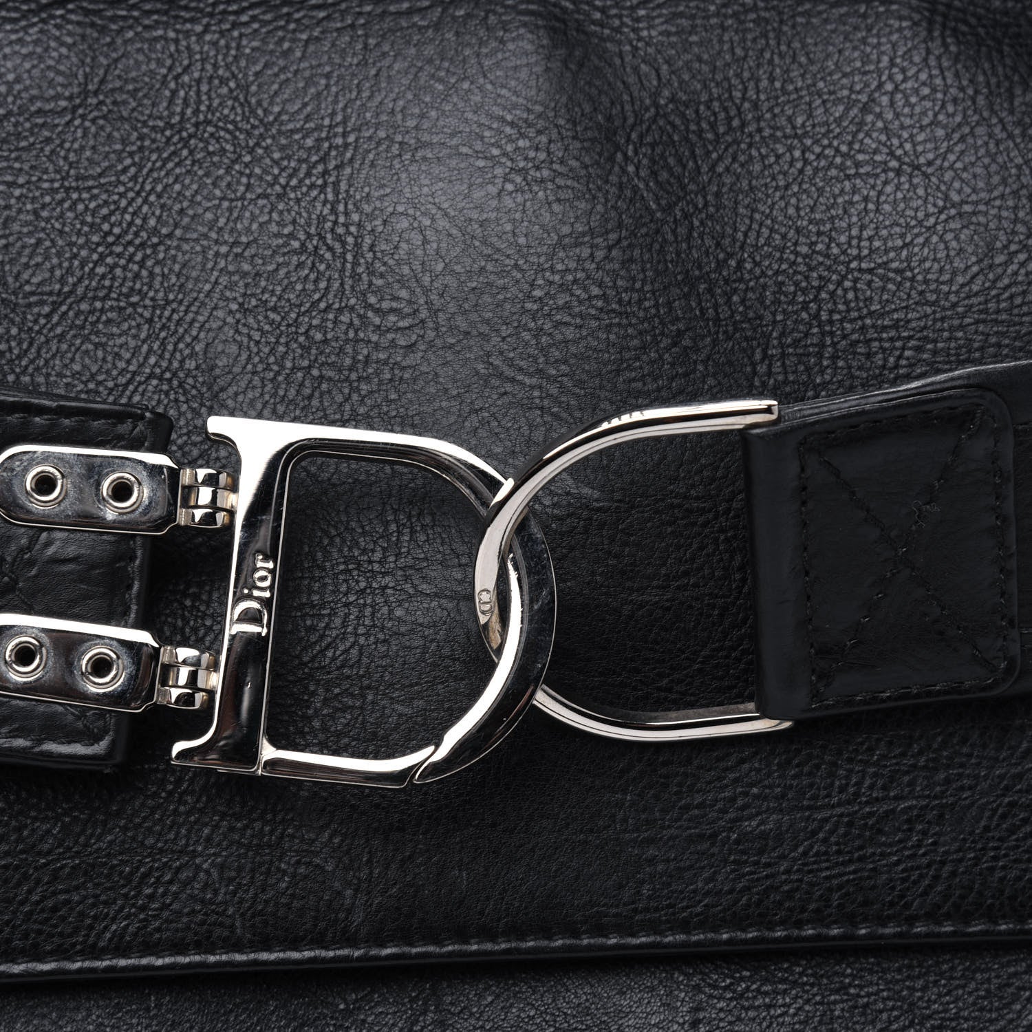 Christian Dior Calfskin CD Tote Black 20 of 23