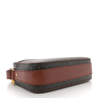 Saint Laurent Canvas Smooth Calfskin Le Monogramme Camera Bag Chestnut 4 of 15