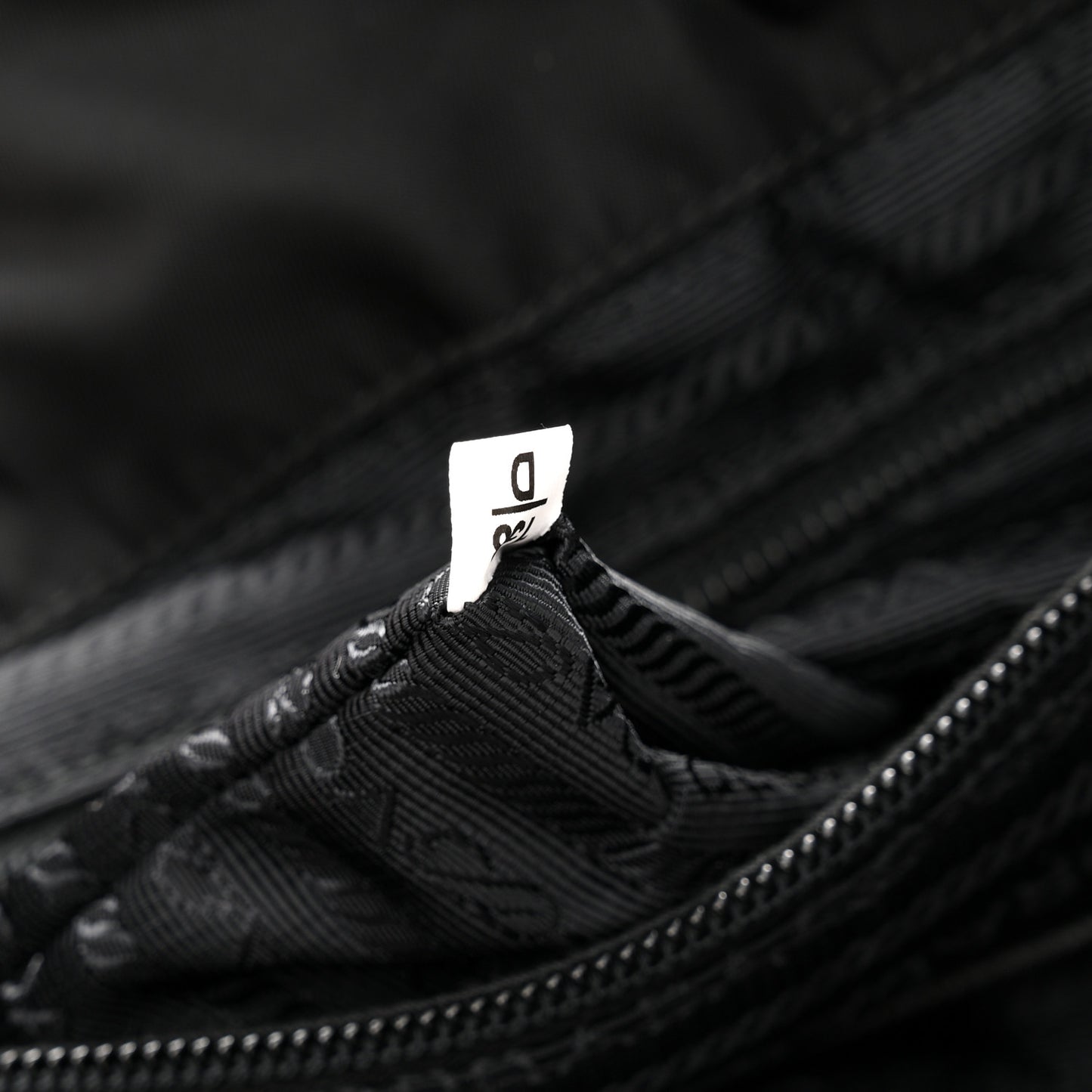 Nylon Vela Large Backpack Black