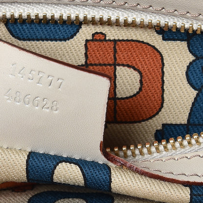 Gucci Guccissima Large Punch Top Handle Tote Off White 7 of 10