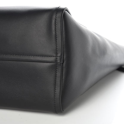 Prada Calfskin Large Concept Shopper Tote Black Astrale 11 of 11