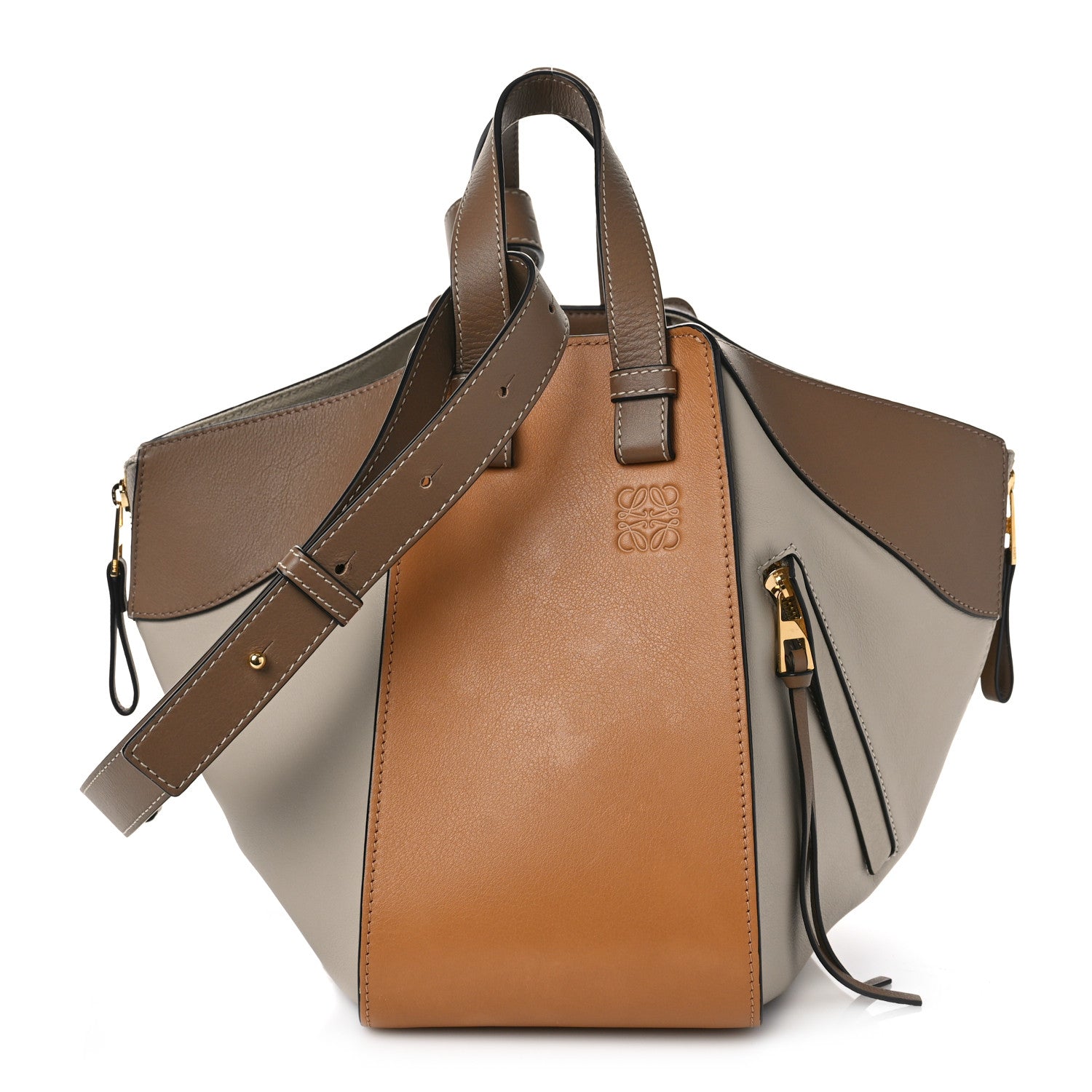Loewe Calfskin Small Hammock Shoulder Bag Warm Desert Mink 1 of 8