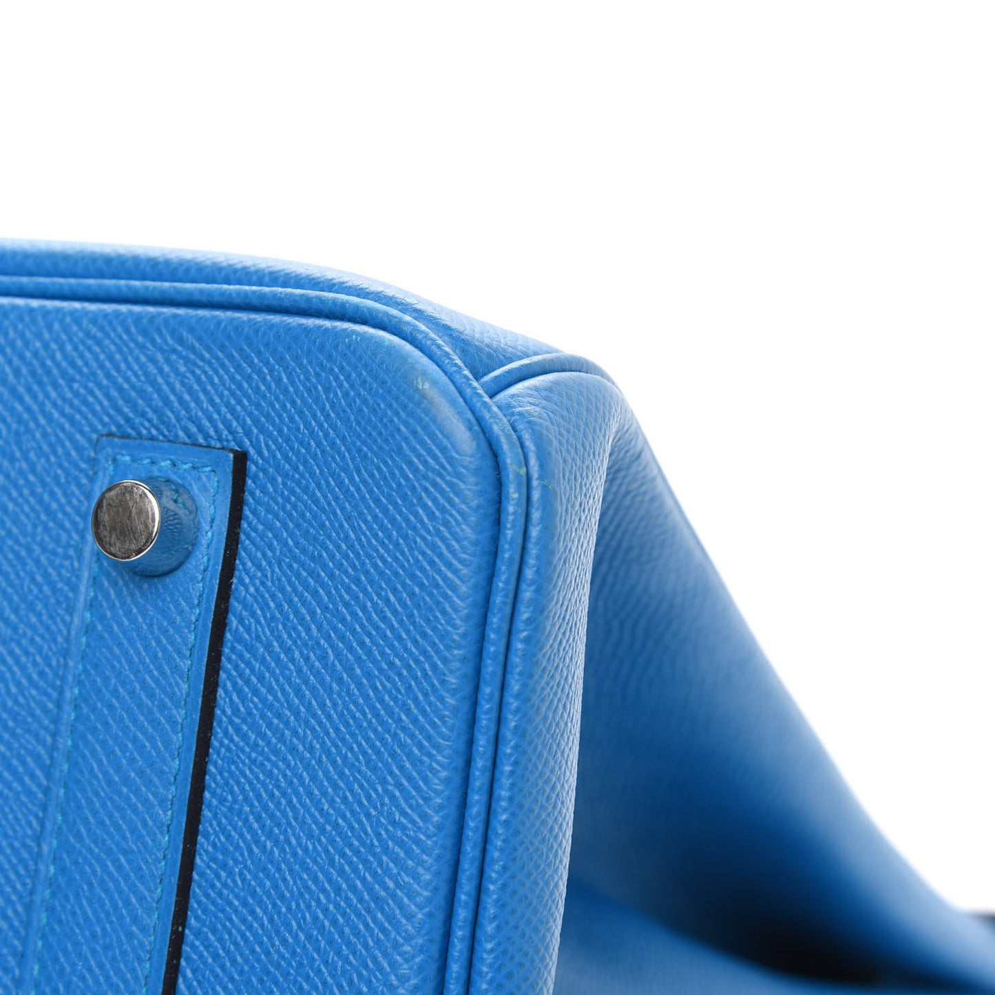 Epsom Birkin 35 Bleu Zanzibar
