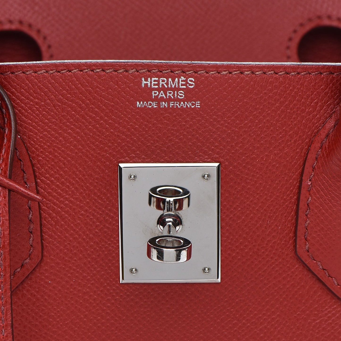 Epsom Birkin 30 Rouge Garance