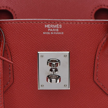 Hermes Epsom Birkin 30 Rouge Garance 6 of 38