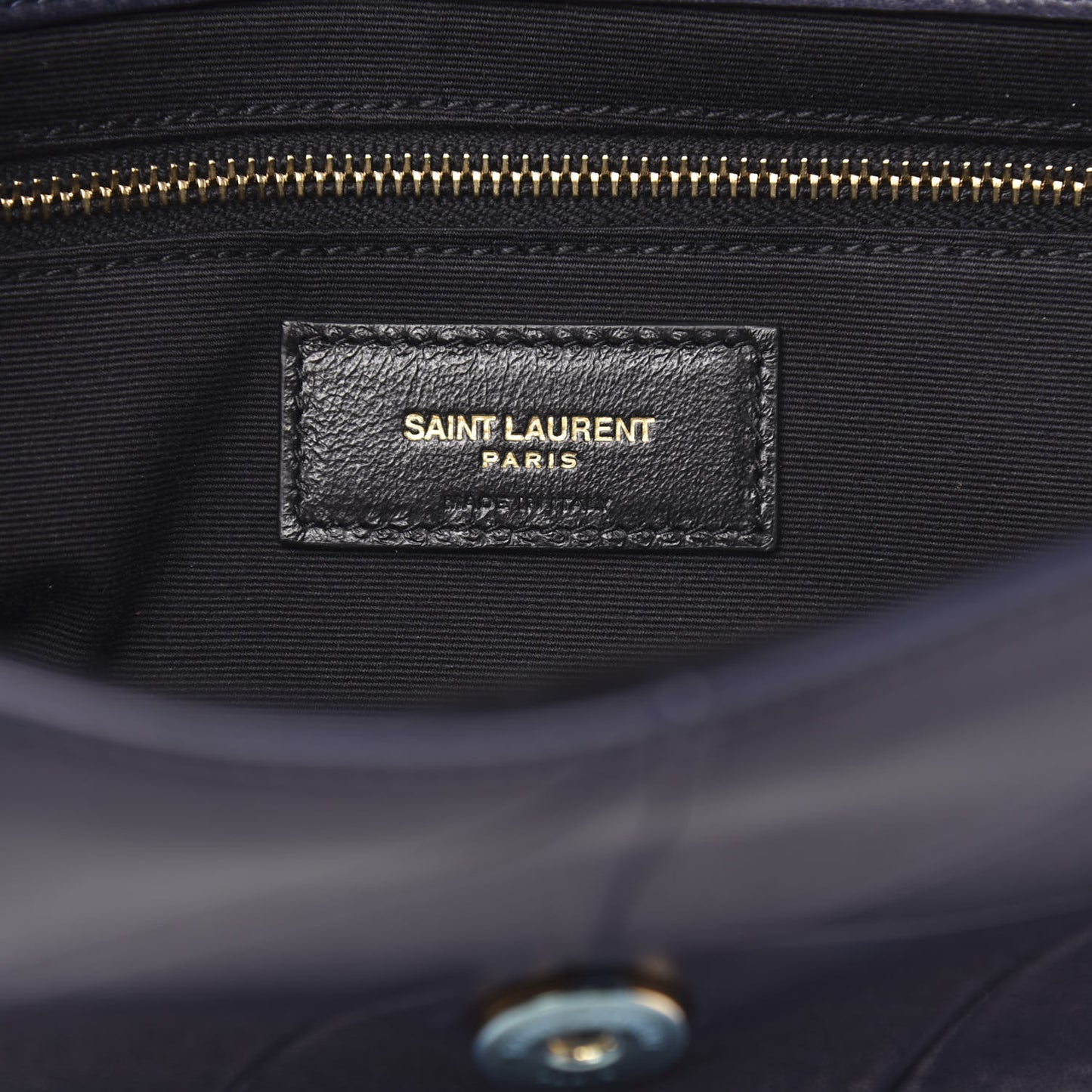 Lambskin Patchwork Monogram Medium Jamie Dark Notte