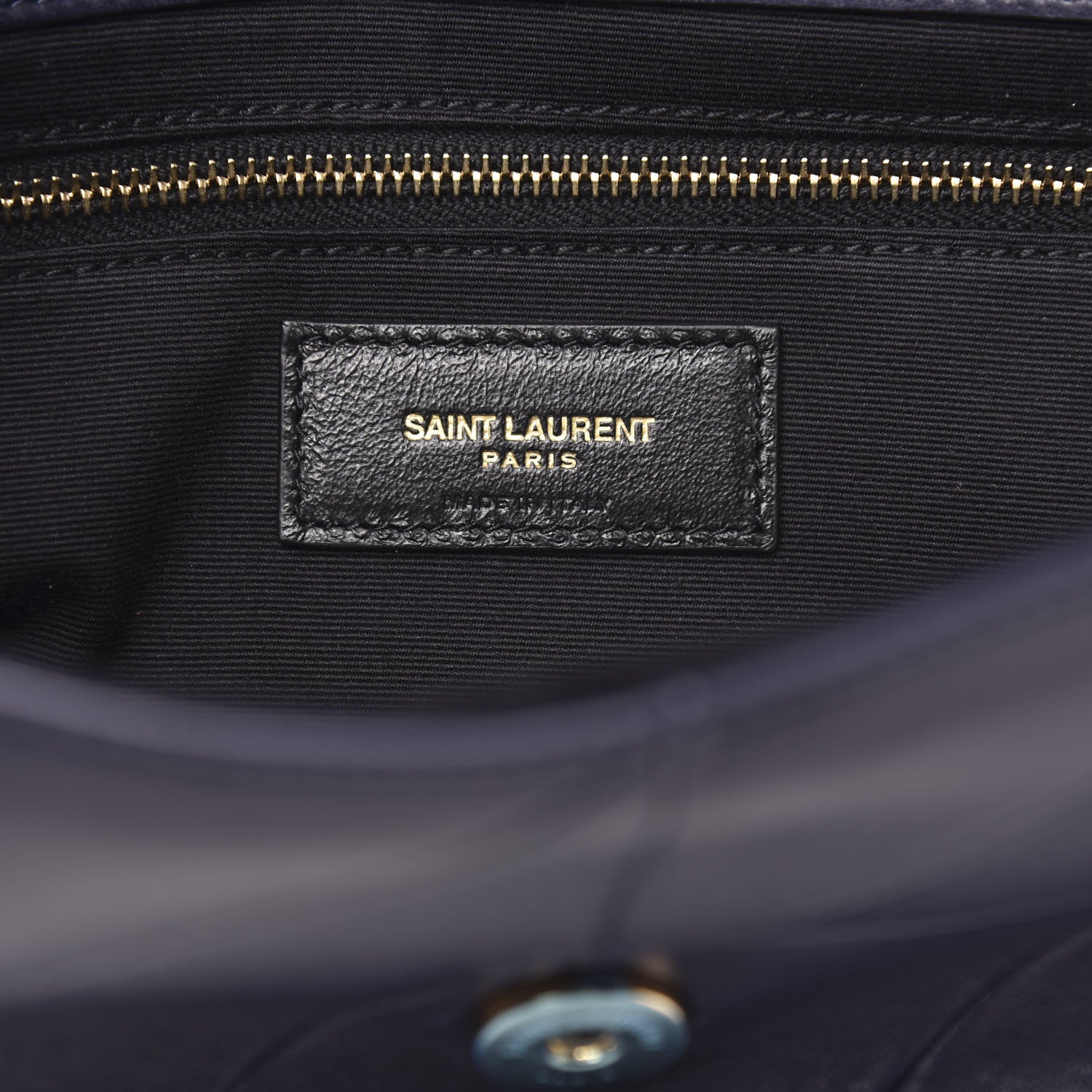 Saint Laurent Lambskin Patchwork Monogram Medium Jamie Dark Notte 7 of 13