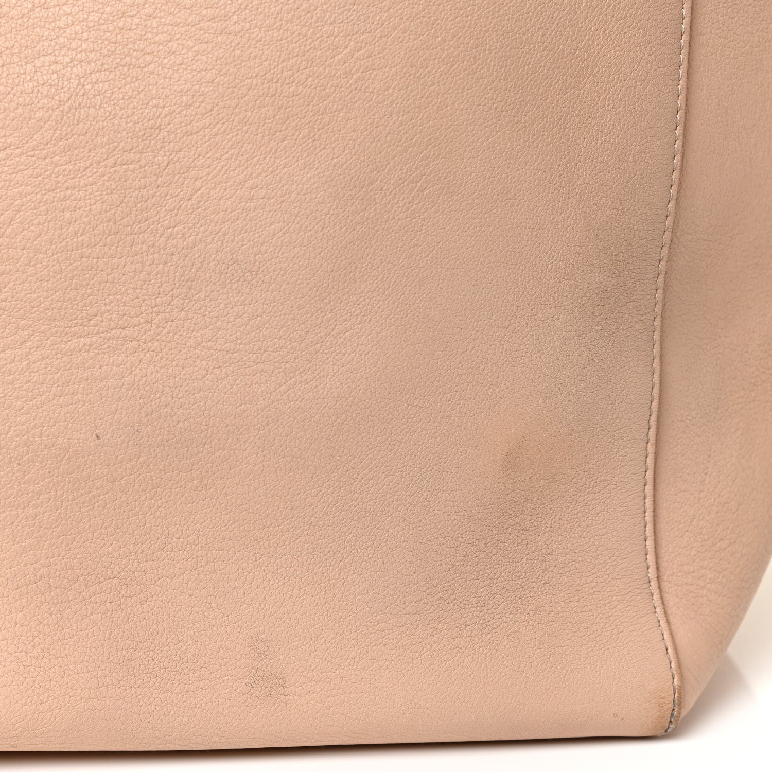 Celine Grained Calfskin Medium Horizontal Cabas Phantom Beige 11 of 22