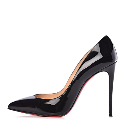 Christian Louboutin Patent Pigalle Follies 100 Pumps 40.5 Black 1 of 13