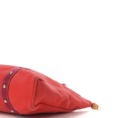 Louis Vuitton Antigua Cabas GM Red 8 of 11
