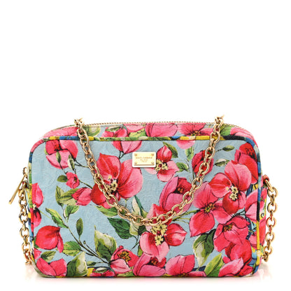 Dolce & Gabbana Brocade Floral Glam Crossbody Camera Bag Multicolor 1 of 8
