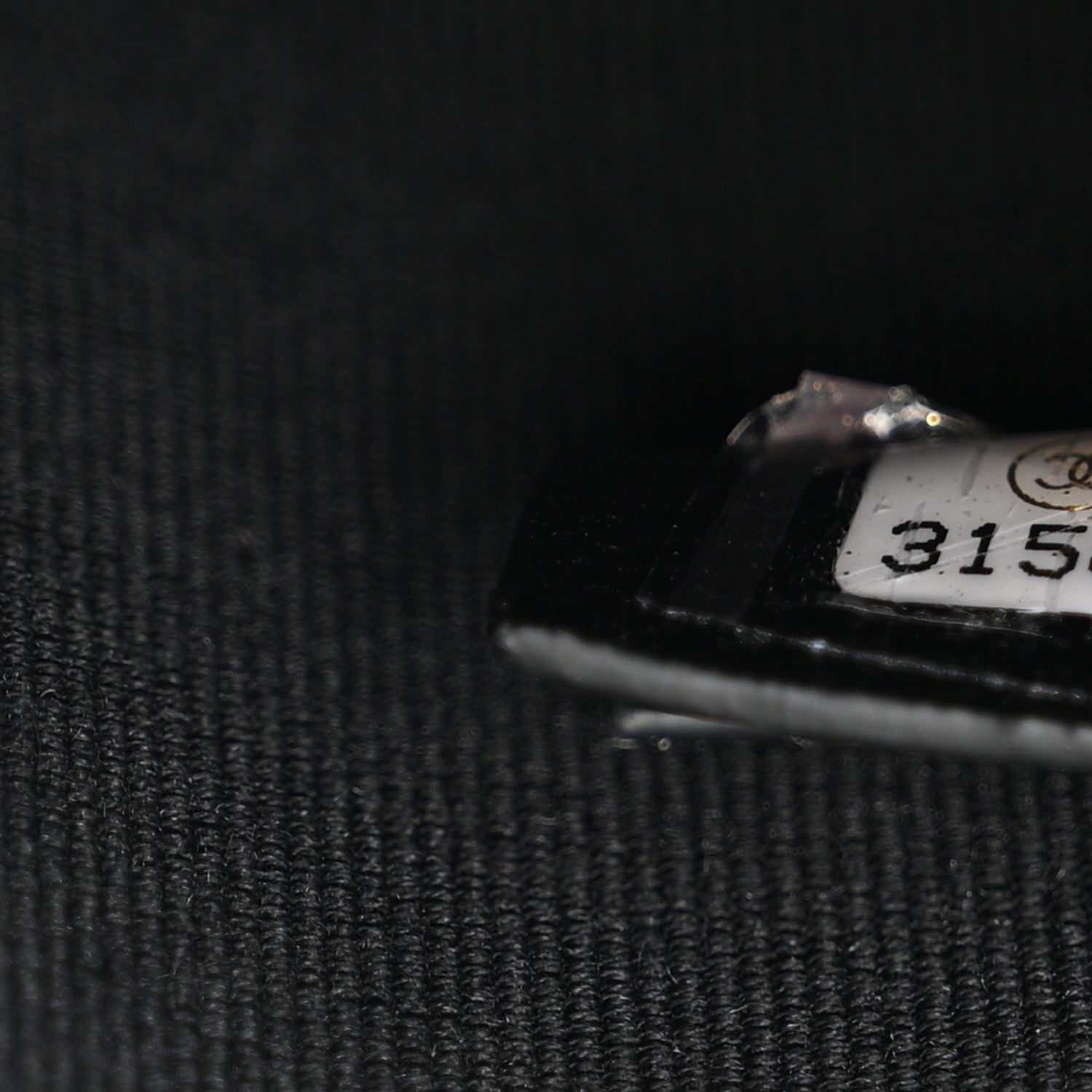 Chanel Lambskin Quilted Mini Round Vanity Case With Chain Black 7 of 12