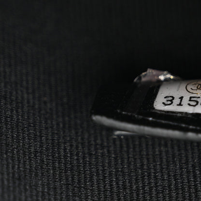 Chanel Lambskin Quilted Mini Round Vanity Case With Chain Black 7 of 12