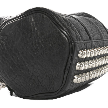 Alexander Wang Pebbled Lambskin Mini Rockie Black Rhodium Hardware Black Rhodium Hardware 8 of 9