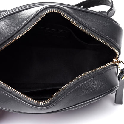 Saint Laurent Calfskin Matelasse Monogram Lou Belt Bag Dark Smog 4 of 5
