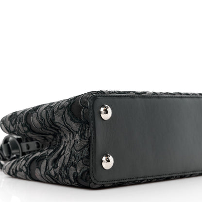 Louis Vuitton Velvet Dentelle Embroidery Capucines BB Black 8 of 9