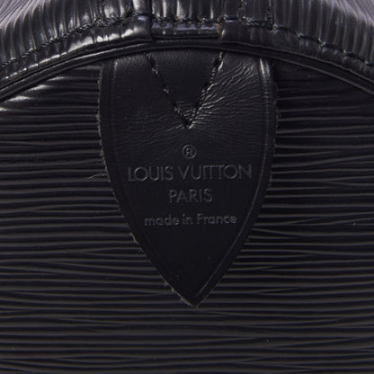 Louis Vuitton Epi Keepall 50 Black 7 of 9