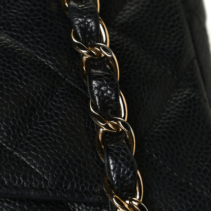 Chanel Caviar Quilted Jumbo Single Flap Black 10 of 11