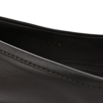 Chanel Lambskin Quilted CC Turnlock Loafers 38.5 Dark Brown 9 of 10