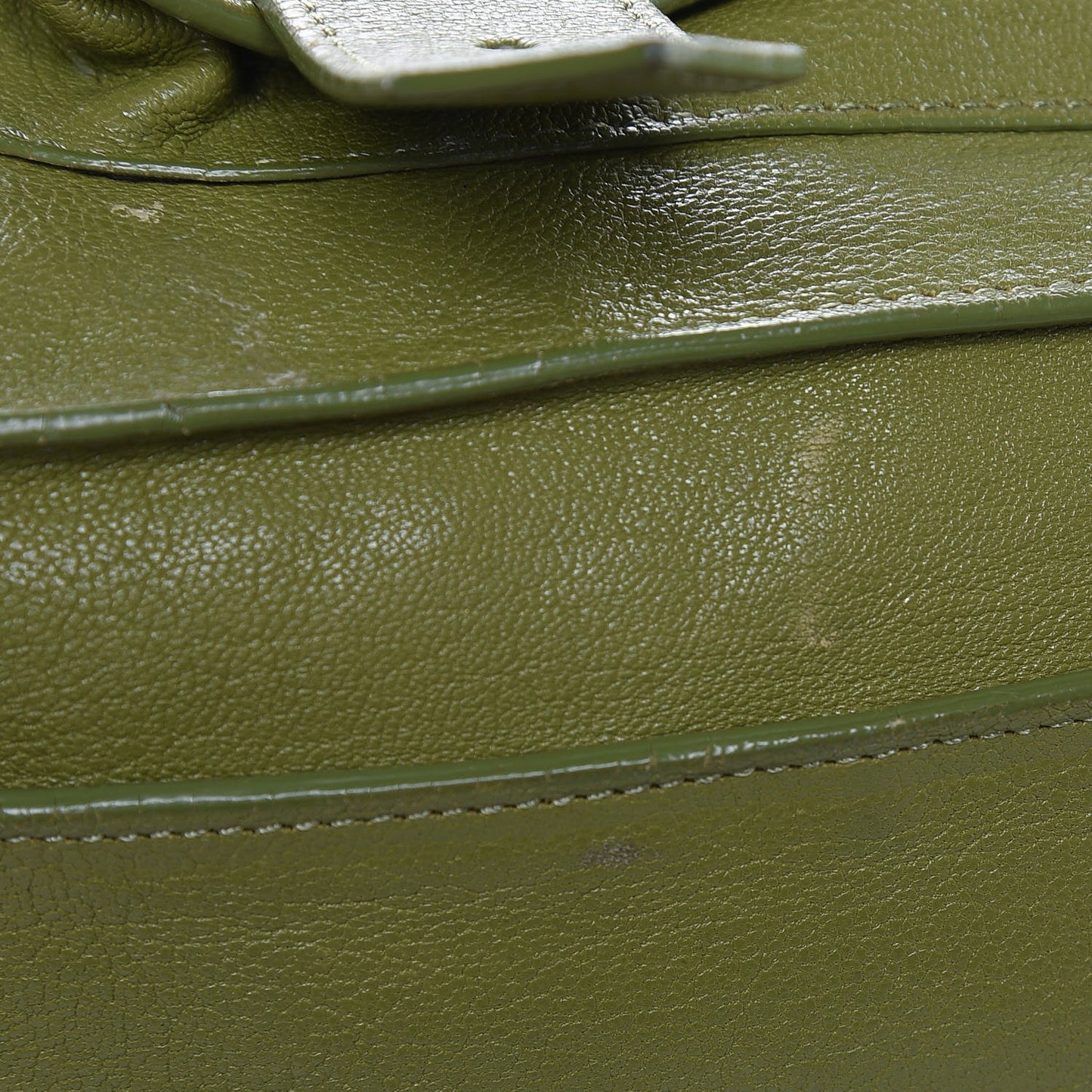 Lambskin Medium PS1 Satchel Olive
