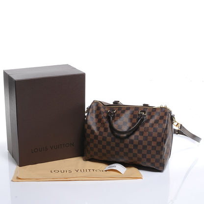 Louis Vuitton Damier Ebene Speedy Bandouliere 30 5 of 8
