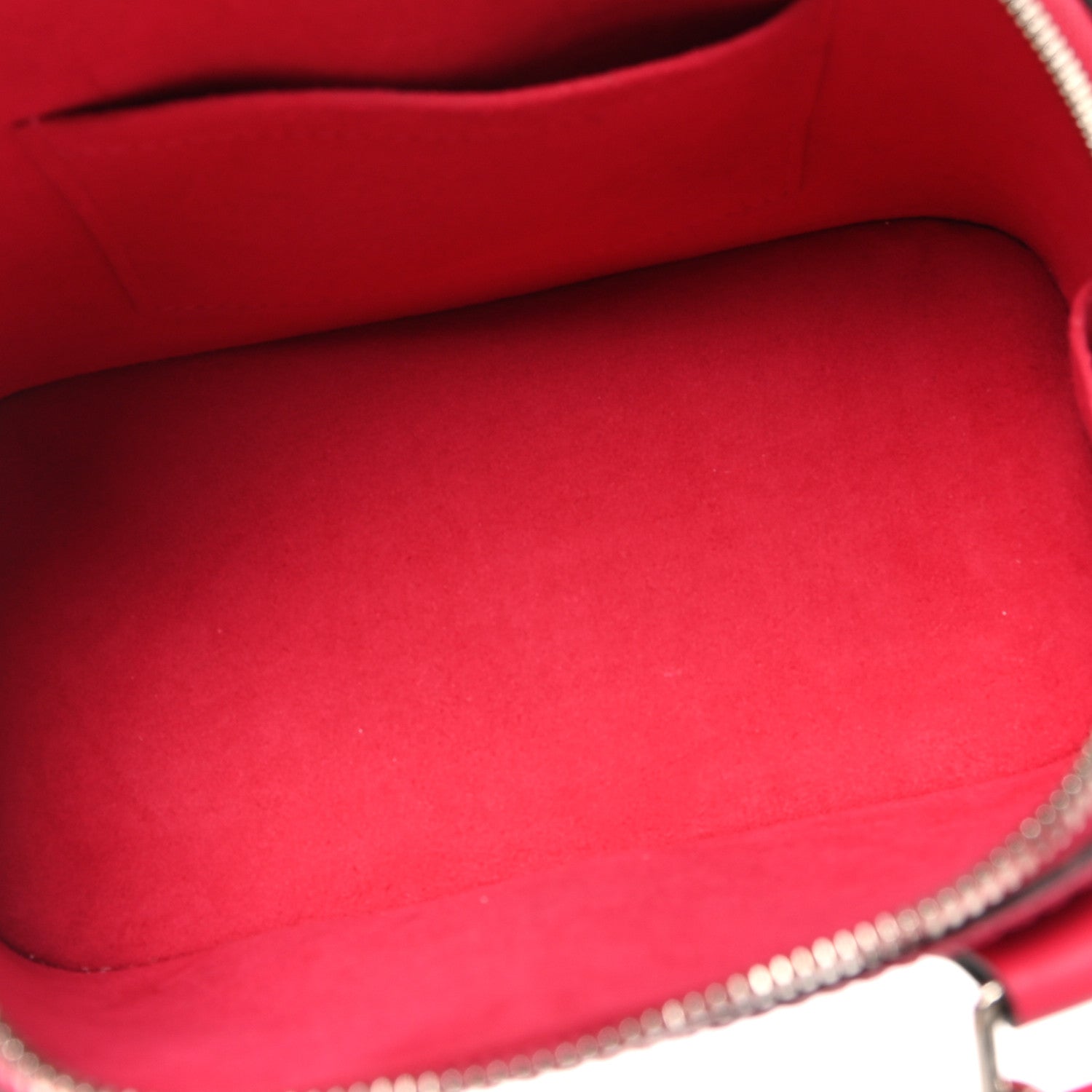 Louis Vuitton Epi Jacquard Alma BB Rose Pondicherry 5 of 10