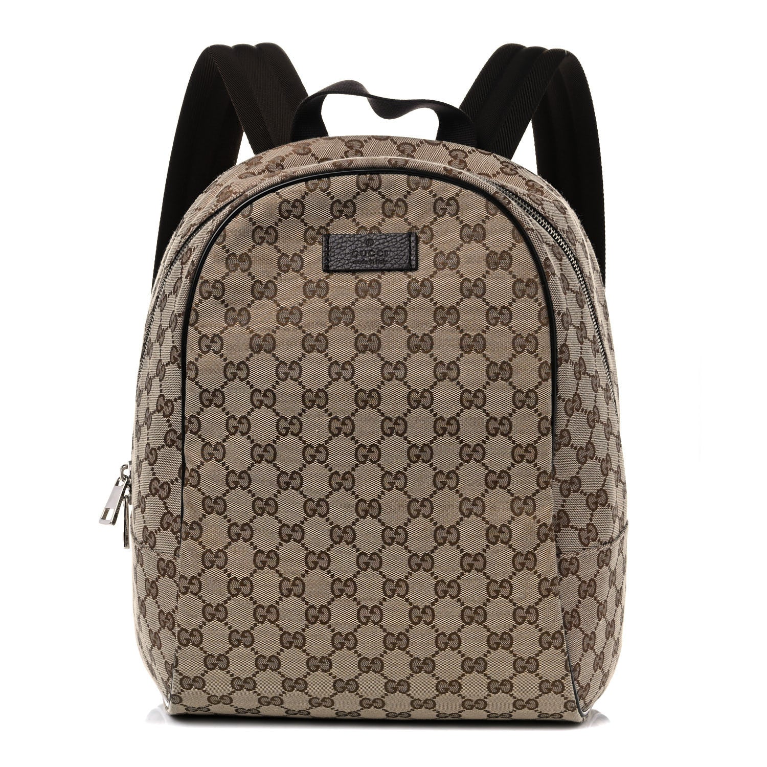 Gucci Monogram Travel Backpack Dark Brown 1 of 14