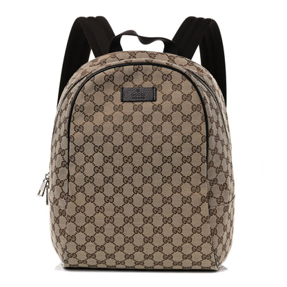 Gucci Monogram Travel Backpack Dark Brown 1 of 14