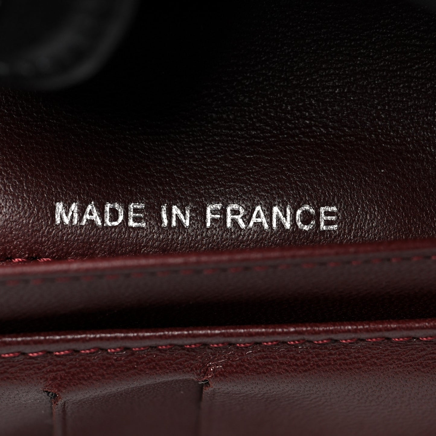 Lambskin Quilted Large Flap Wallet Black