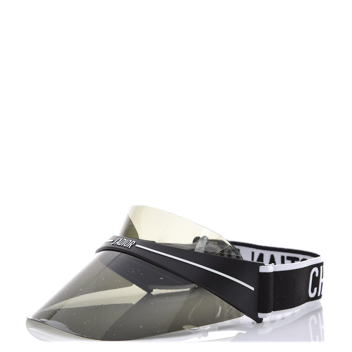 Christian Dior Mirrored DiorClub1 Sun Visor Black 1 of 7