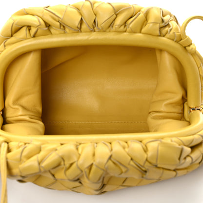 Bottega Veneta Nappa Intrecciato The Mini Pouch Buttercup 5 of 10