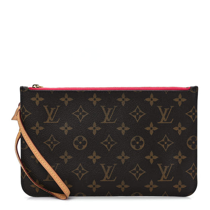Louis Vuitton Monogram Neverfull MM GM Pochette Pivoine 1 of 6