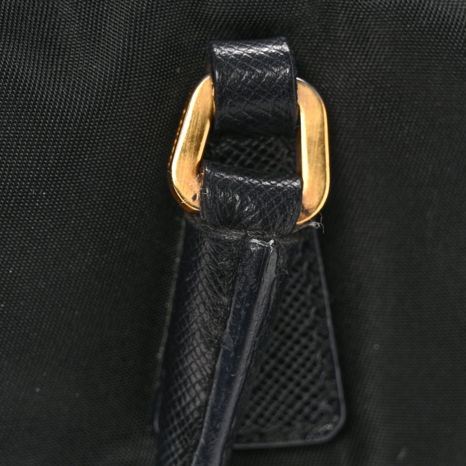 Prada Nylon Saffiano Small Top Handle Bag Black 13 of 14
