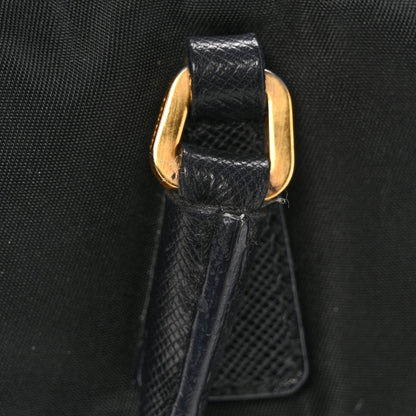 Prada Nylon Saffiano Small Top Handle Bag Black 13 of 14